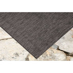  Liora Manne 4.83 Ft. W X 7.5 Ft. L Black Texture Stripe Polypropylene Rug