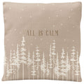  Karma Gifts 18 In. W X 18 In. L Brown/White Polyester Pillow