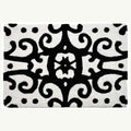  Jellybean 20 In. W X 30 In. L Black/White Olde Hacienda Accent Rug