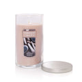  Yankee Candle Tan Seaside Woods Scent Medium Pillar Candle 12 Oz