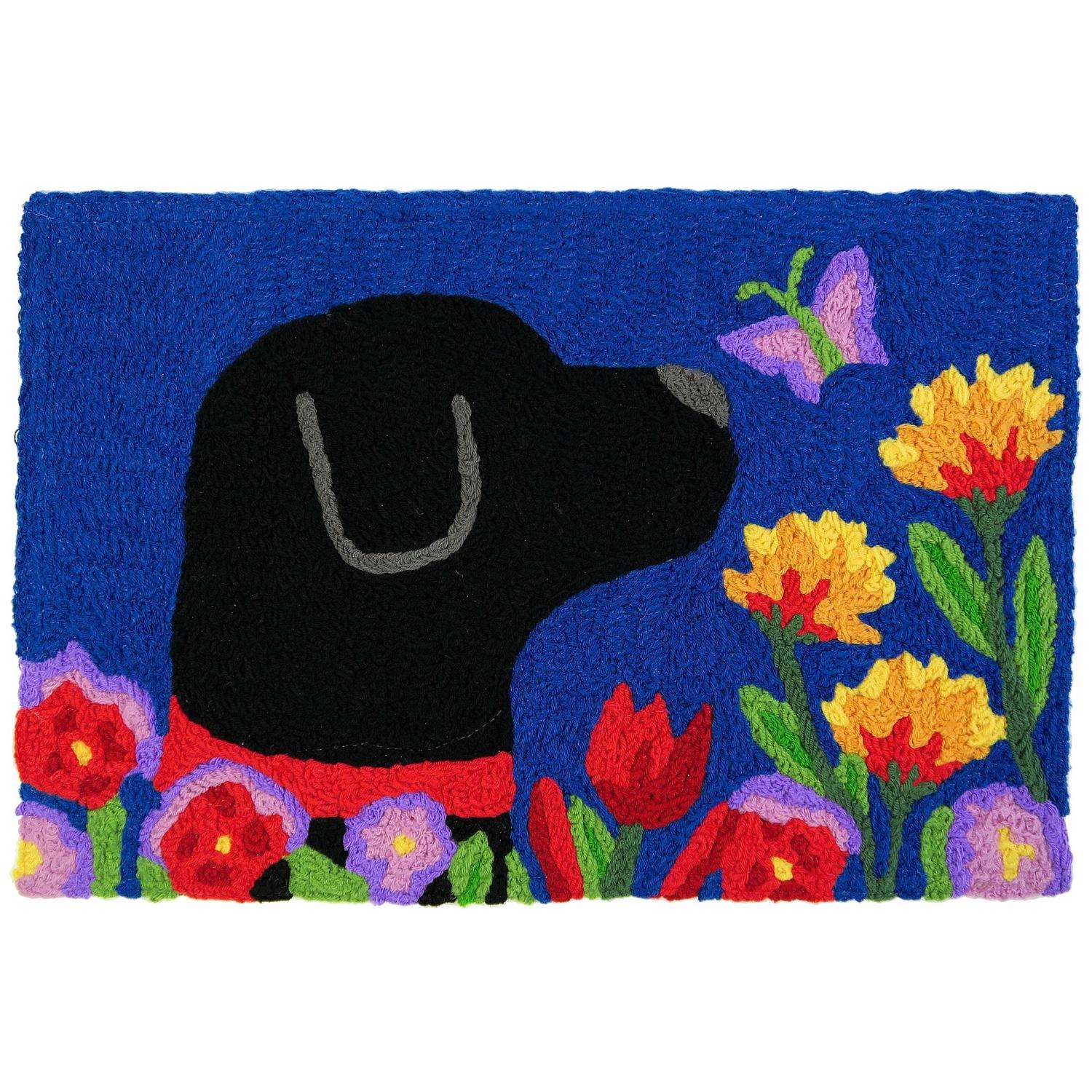  Jellybean 20 In. W X 30 In. L Multicolored Garden Lab Polyester Rug