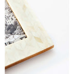  Matr Boomie Artemis Pearl Bone Picture Frame 9.5 In. H X 7.5 In. W