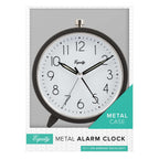  La Crosse Technology Equity 4.25 In. Gray Alarm Clock Analog Battery Operated