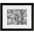  Gallery Solutions Matte Black Wood Picture Frame 23 In. H X 19 In. W
