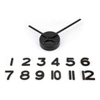  Westclox 20 In. L X 20 In. W Indoor Modern Analog Wall Clock Plastic Black