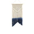  Primitive Planters 30 In. H X 12 In. W X 30 In. L Blue/Natrural Cotton Wall Hanging