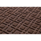  Entryways 22 In. W X 35 In. L Brown Lattice Polypropylene Door Mat