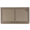  Browning 16.54 In. W X 28.62 In. L Gray Rubber Dog Mat