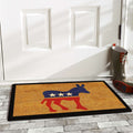  Home & More 1.42 Ft. W X 2.42 Ft. L Multi-color Donkey Coir Door Mat