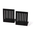 Spectrum 6.3 In. H X 5 In. W X 4.5 In. L Steel Bookends