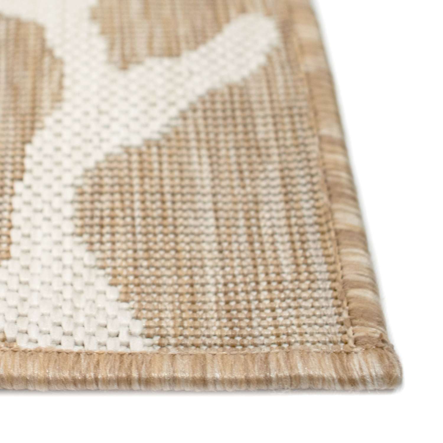  Liora Manne Carmel 4.85 Ft. W X 7.5 Ft. L Sand Casual Polypropylene Accent Rug