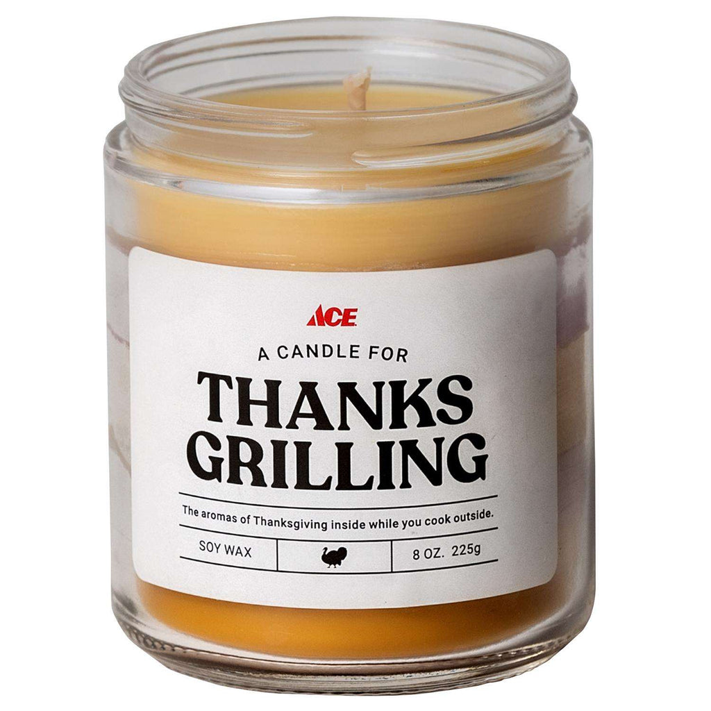  Ace Thanksgrilling 5-Course Scent Candle Jar 8 Oz