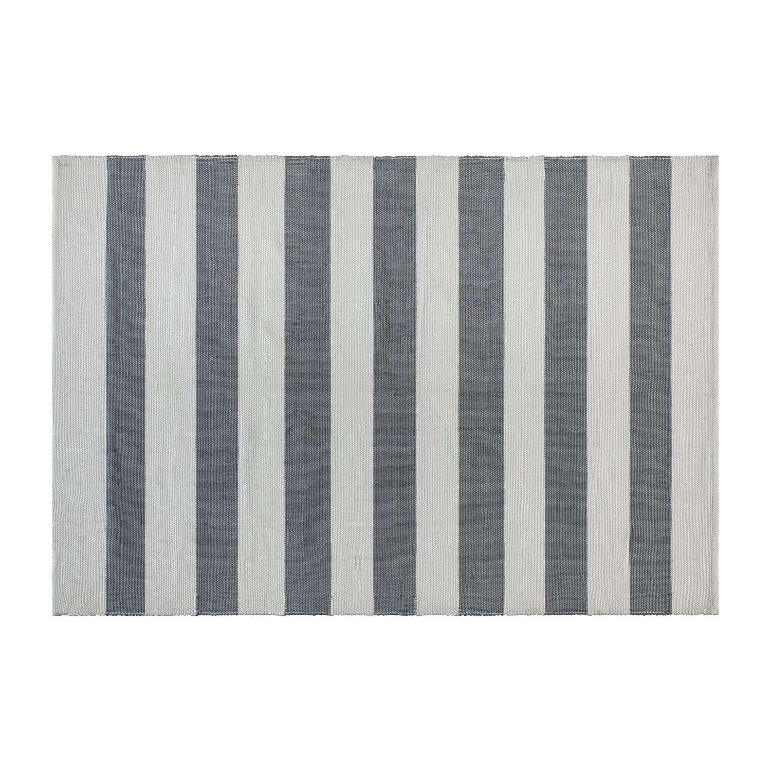  Flash Furniture 81.5 In. W X 60 In. L Gray/White Polypropylene Rug