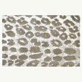  Simple Spaces 21 In. W X 33 In. L Brown/White Leopard Accent Rug