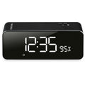  Memorex 4.33 In. Black Bluetooth Clock Radio Digital Battery Operated
