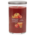  Yankee Candle Signature Red Apple Pumpkin Scent Pillar Candle 14.25 Oz