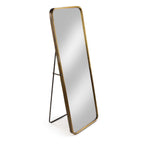  Tripar 55.25 In. H X 20 In. W Burnished Gold Metal Floor Mirror