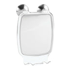  IDesign 10.2 In. H X 2.3 In. W Silver Plastic Rectangular Wall Mirror
