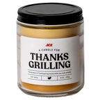  Ace Thanksgrilling 5-Course Scent Candle Jar 8 Oz