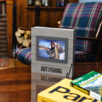  Pavilion Man Out Rustic Black/Gray MDF Picture Frame 8.75 In. H X 1.75 In. W