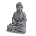  Accent Plus 11.5 In. H X 7 In. W X 8.5 In. L Gray Peace And Love Budda