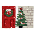  Jellybean 20 W X 30 In. L Multi-color Home For The Holidays Polyester Accent Rug