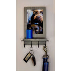  Hi-Jack 11 In. H X 3.5 In. W X 6.25 In. L Gray Metal/Wood Decor/Frame/Key Holder