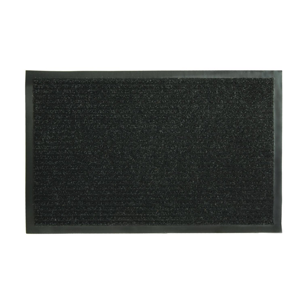  Sports Licensing Solutions 18 In. W X 28 In. L Black Ribbed Polypropylene Utility Mat