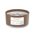  Candle-Lite Rugged & Refined White Refined Mahogany Scent Candle 16.25 Oz