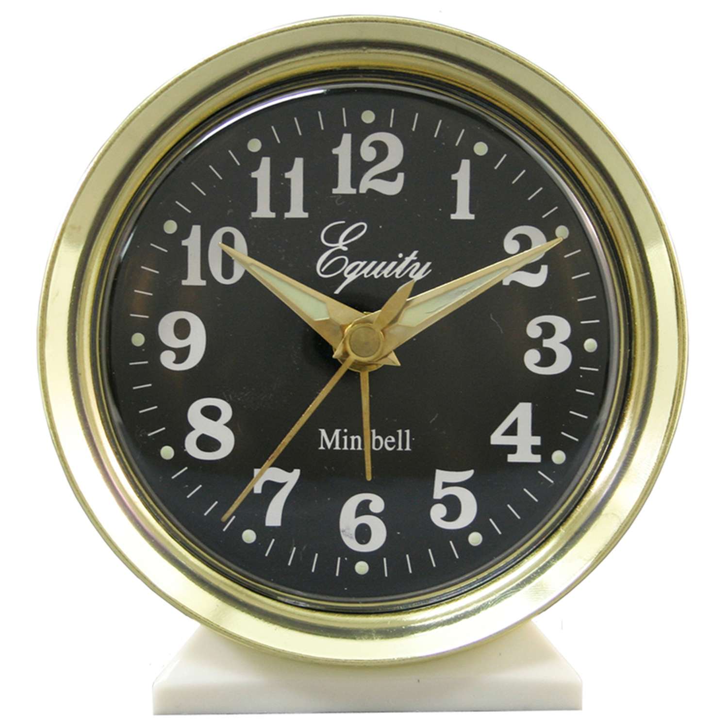  La Crosse Technology Equity 2.5 In. Black Alarm Clock Analog
