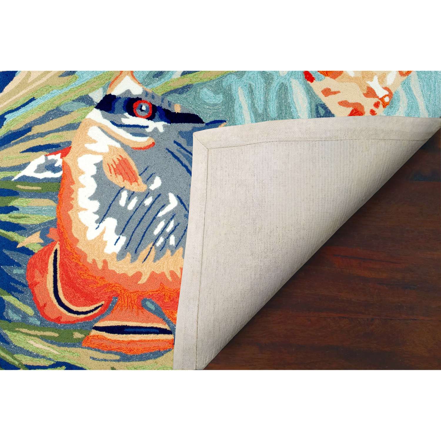  Liora Manne Ravella 2.5 Ft. W X 4 Ft. L Blue Casual Polypropylene Accent Rug