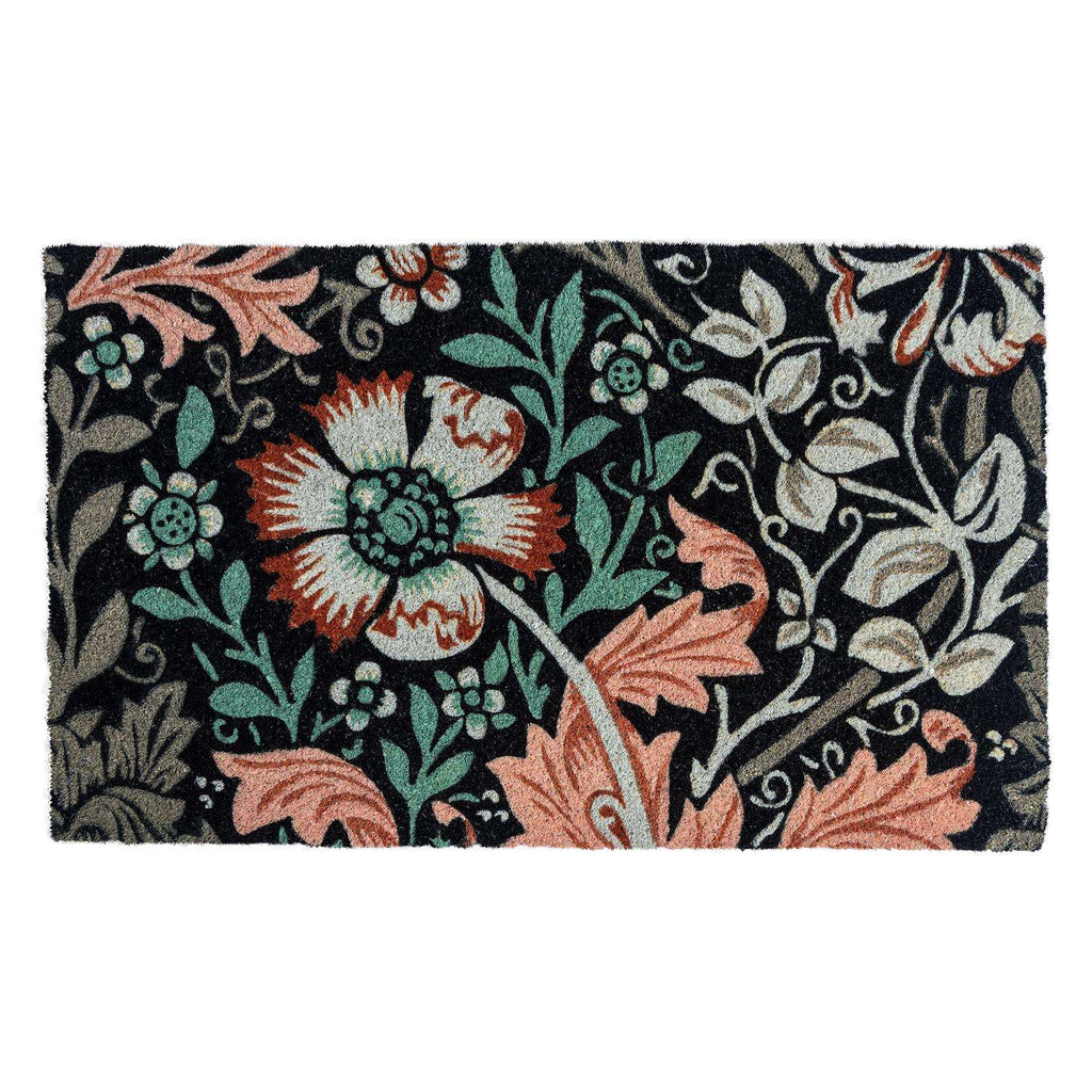  Entryways 18 In. W X 30 In. L Multicolored Dianthus Coir Door Mat