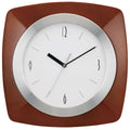  Tempus 12 In. L X 12 In. W Indoor Analog Wall Clock Wood Brown