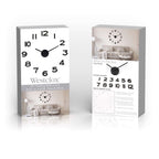  Westclox 20 In. L X 20 In. W Indoor Modern Analog Wall Clock Plastic Black
