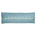  Karma Gifts 12 In. W X 33 In. L Blue/White Polyester Lumbar Pillow