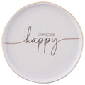  Karma Gifts Sentiment .5 In. H X 5.5 In. W X 5 In. L Multicolored Ceramic Trinket Tray
