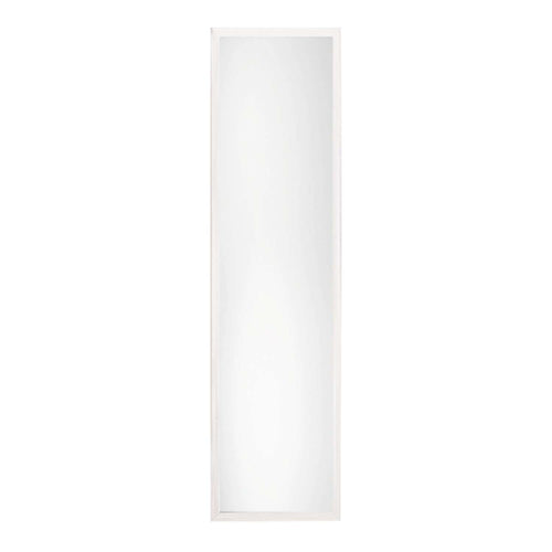  Erias 48 In. H X 12 In. W White Plastic Full Length Door Mirror