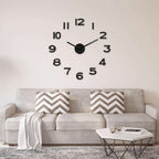  Westclox 20 In. L X 20 In. W Indoor Modern Analog Wall Clock Plastic Black