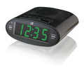  GPX 6.06 In. Black AM/FM Clock Radio Digital Plug-In