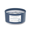  Candle-Lite Rugged & Refined White Silver Mountain Scent Candle 16.25 Oz