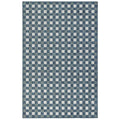  Liora Manne Carmel 4.1 In. W X 7.6 In. L Navy Blue Casual Polypropylene Accent Rug