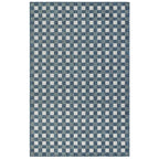  Liora Manne Carmel 4.1 In. W X 7.6 In. L Navy Blue Casual Polypropylene Accent Rug