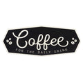  Open Road Brands 8.75 In. H X 0.375 In. W X 24.52 In. L Black/White Wood Wall Decor