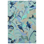 Liora Manne Capri 7.5 Ft. W X 9.5 Ft. L Blue Casual Polyester Accent Rug