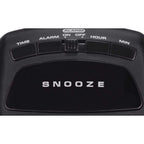  Westclox Black Alarm Clock Digital Plug-In