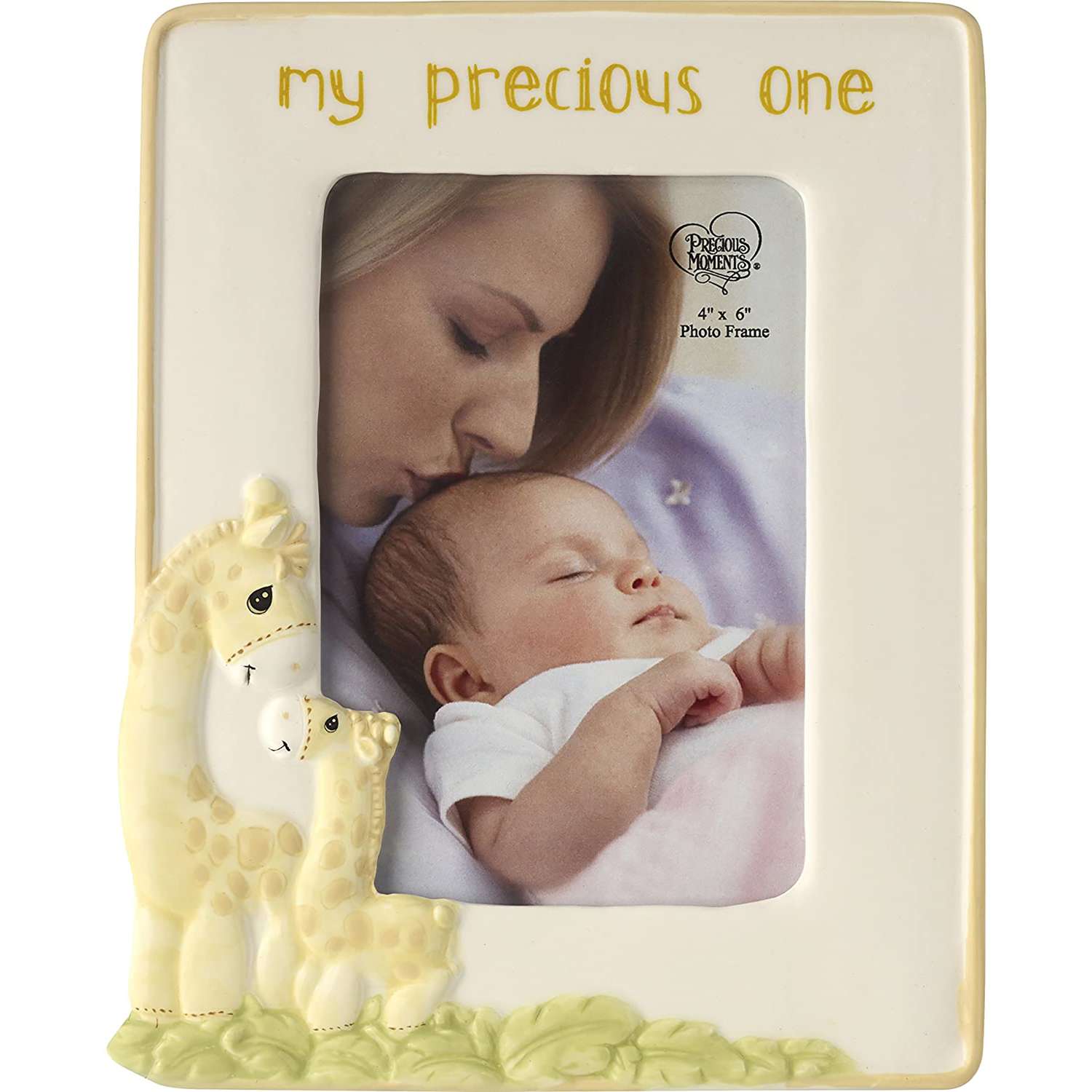  Precious Moments Multicolored Ceramic Photo Frame 8.5 In. H X 6.5 In. W