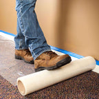 Surface Shields Carpet Protection 2.5 Mil X 36 In. W X 200 Ft. L Polyethylene Clear