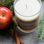  Kalamazoo Candle Company Clear Glass Jar With White Soy Wax, Wood Lid Arboretum Scent Arboretum, Cle