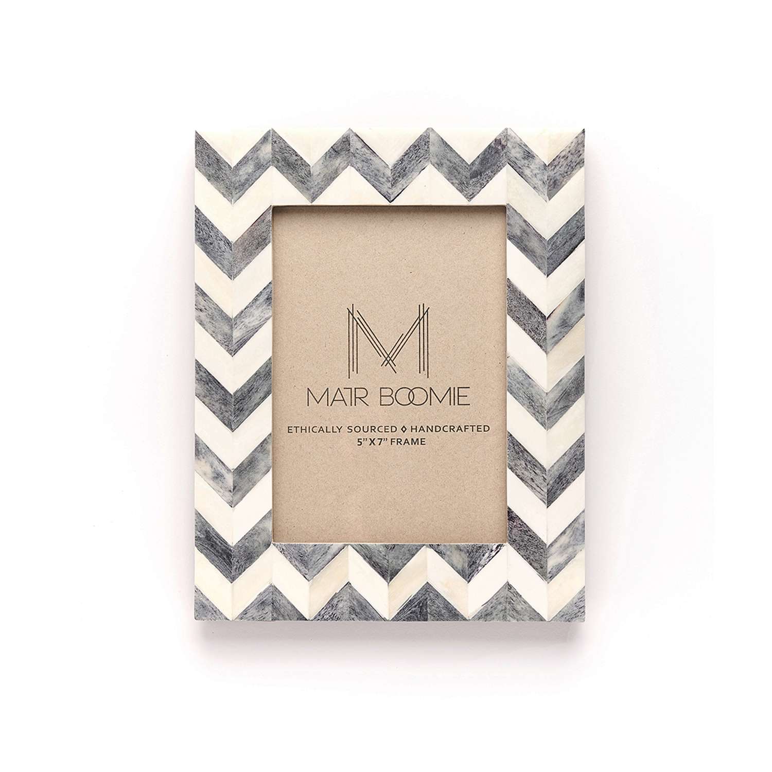  Matr Boomie Rudra Storm Black/Sandal Bone Picture Frame 9.5 In. H X 7.5 In. W