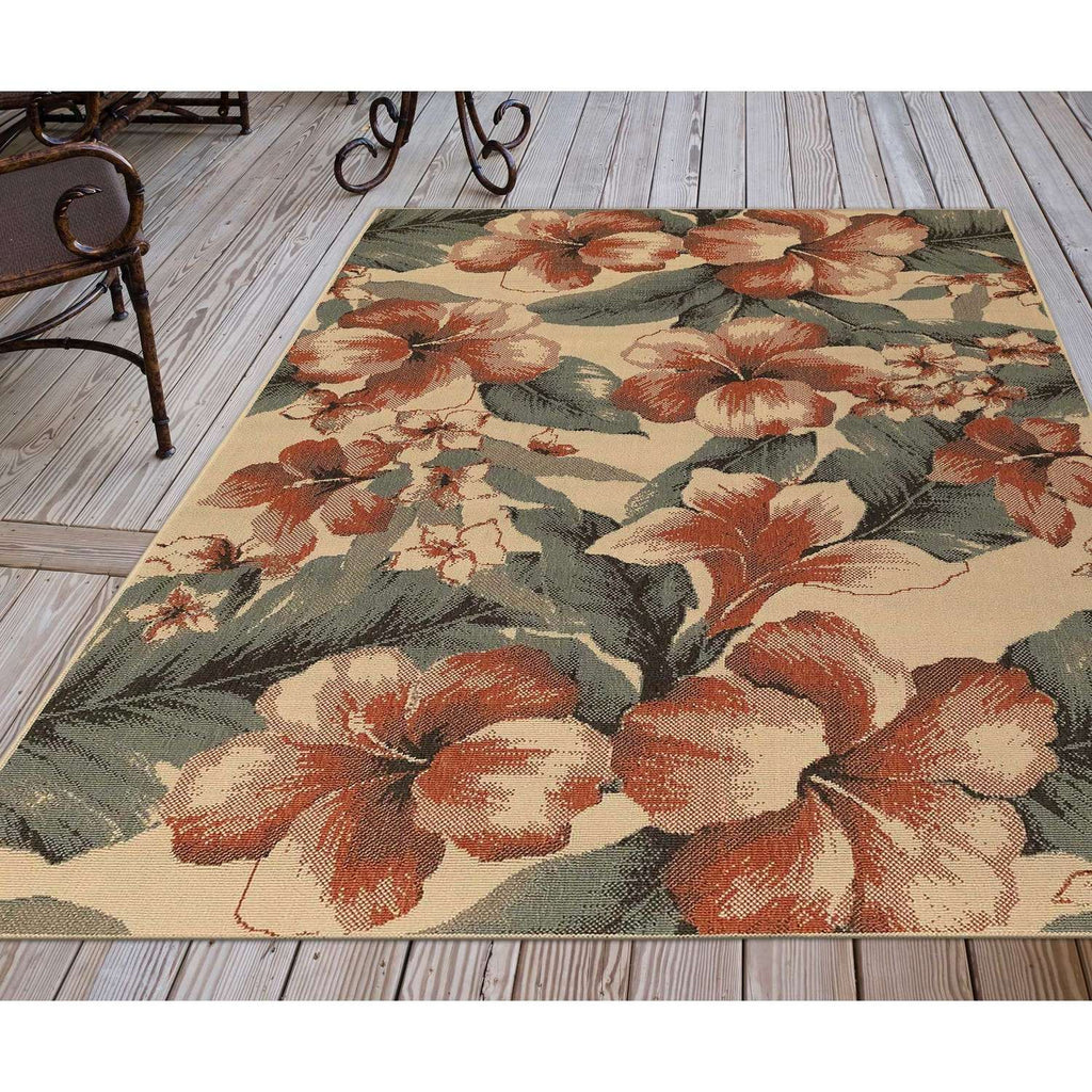  Liora Manne Riviera 4.83 Ft. W X 7.5 Ft. L Multi-color Casual Polypropylene Accent Rug
